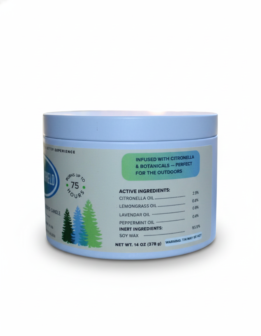 Premium Citronella Blend Outdoor Candle — 14 oz All-Natural Candle