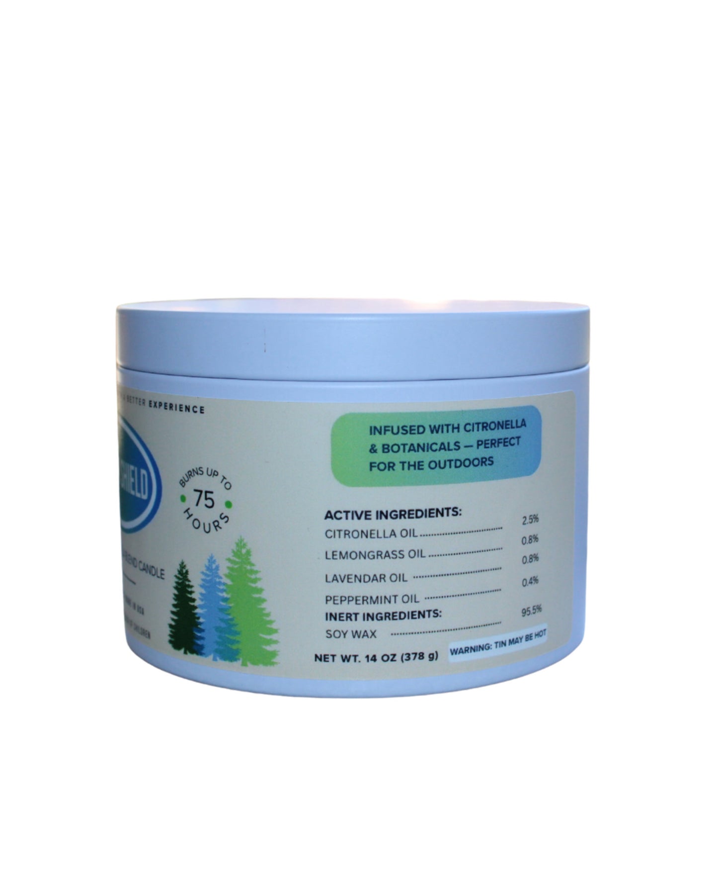 Premium Citronella Outdoor Candle Blend Set — 8 oz + 14 oz All-Natural Candles