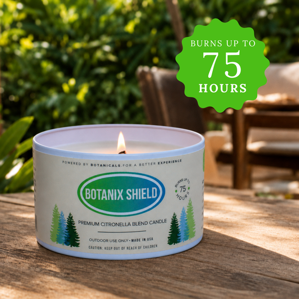Premium Citronella Blend Outdoor Candle — 14 oz All-Natural Candle
