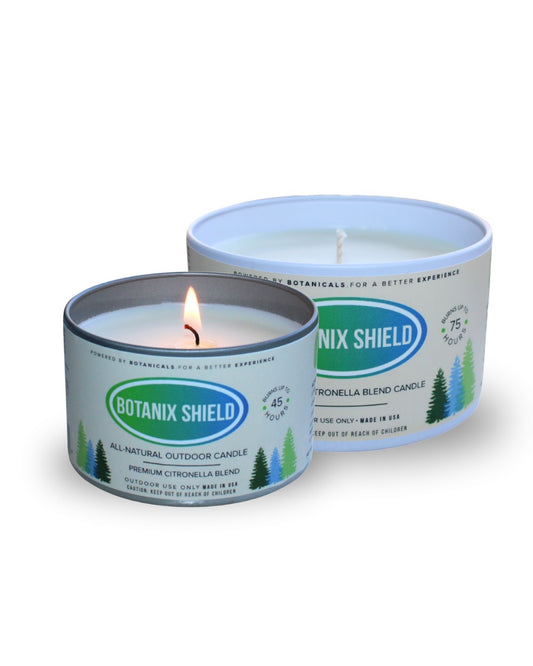 Premium Citronella Outdoor Candle Blend Set — 8 oz + 14 oz All-Natural Candles